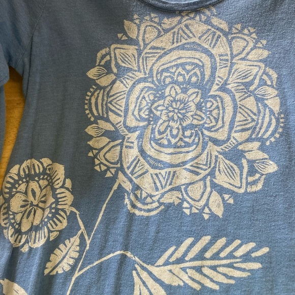 Lucky Brand Cotton Long Sleeve Tee Sz Small - Picture 6 of 8